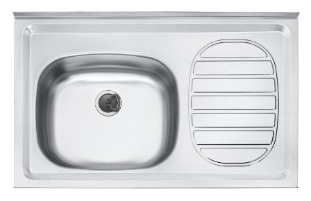 MESADA 0.80 PILETA IZQ. TRAMONTINA