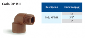 Codo 90° MH